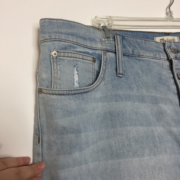 Madewell High Rise Slim Crop Boyfriend Jeans NWT - Picture 11 of 13